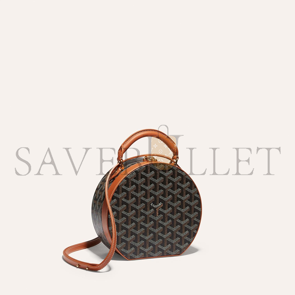 GOYARD THE ALTO HATBOX TRUNK BAG ALTOC2PMLTY01CL03O (18*16.5*7cm) GOYARD THE ALTO HATBOX TRUNK BAG ALTOC2PMLTY01CL03O (18*16.5*7cm)